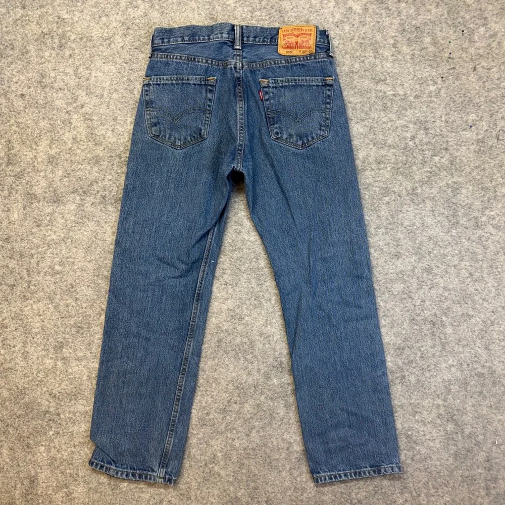 Lot of 4 Levi's 505 514 Jeans Men's 30x30 Black Blue Denim Work Pants Bundle